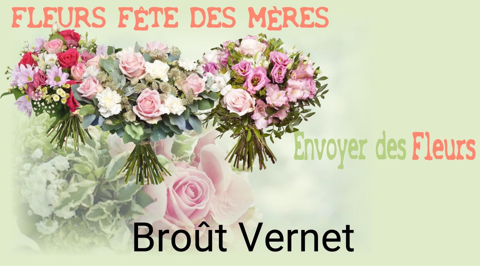 Bouquet de Fête des Mères livré à Broût-Vernet